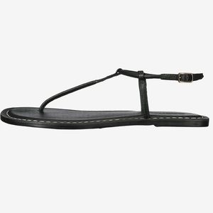 Bernardo Lilly Black Leather Sandals size 10